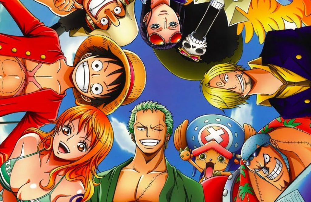 Personagens de One Piece reunidos